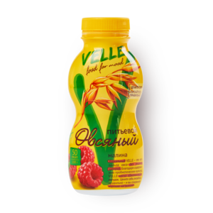 Фото Овсяный продукт питьевой Velle малина