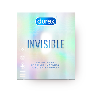 Фото Презервативы Durex Invisible ультратонкие