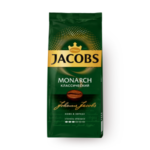Фото Кофе в зернах Jacobs Monarch Классический