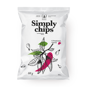 Фото Чипсы Simply chips Сладкий чили
