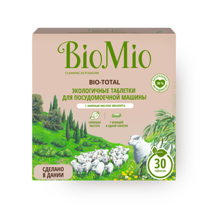 Фото Таблетки для посудомоечных машин BioMio Bio-Total Эвкалипт