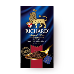 Фото Чай чёрный Richard Royal English Breakfast в пакетиках