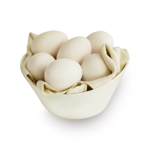Фото Яйца куриные фермерские белые