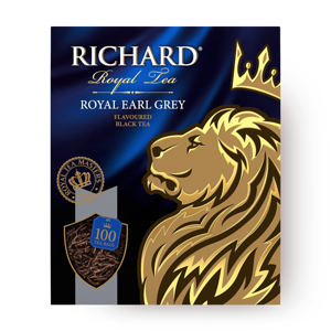 Фото Чай чёрный Richard Royal Earl Grey с бергамотом в пакетиках