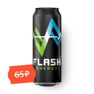 Фото Энергетический напиток Flash Up Energy