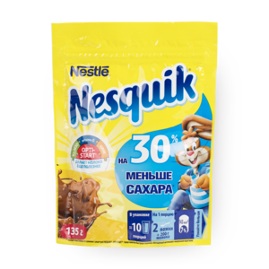 Фото Какао-напиток Nesquik На 30% меньше сахара
