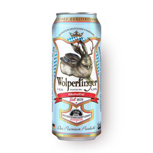 Фото Пиво безалкогольное Wolpertinger светлое фильтрованное