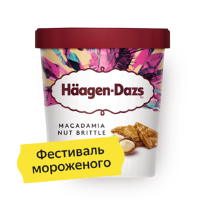 Фото Мороженое Haagen-Dazs с орехом макадамия