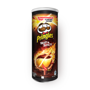 Фото Чипсы Pringles Hot & Spicy остро-пряные