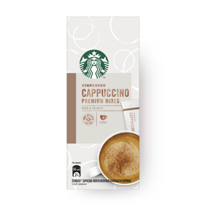 Фото Кофейный напиток растворимый Starbucks Cappuccino, порционный