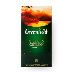 Фото Чай чёрный Greenfield Golden Ceylon в пакетиках