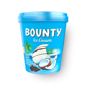 Фото Мороженое Bounty молочное с кокосом и молочным шоколадом