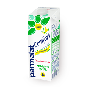 Фото Молоко безлактозное Parmalat Comfort 0,05%